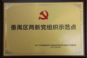 喜讯！九州(中国)集团党支部荣获“番禺区两新党组织示范点”